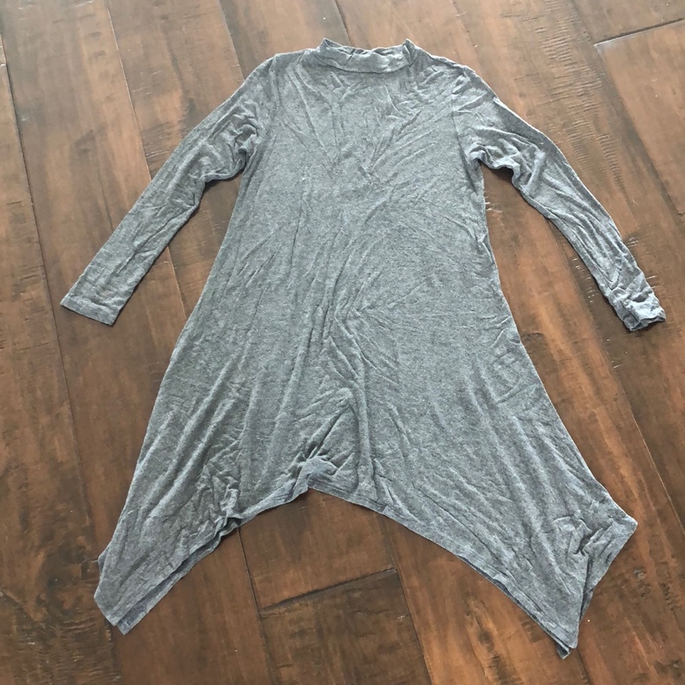 Grey Asymmetrical Dress